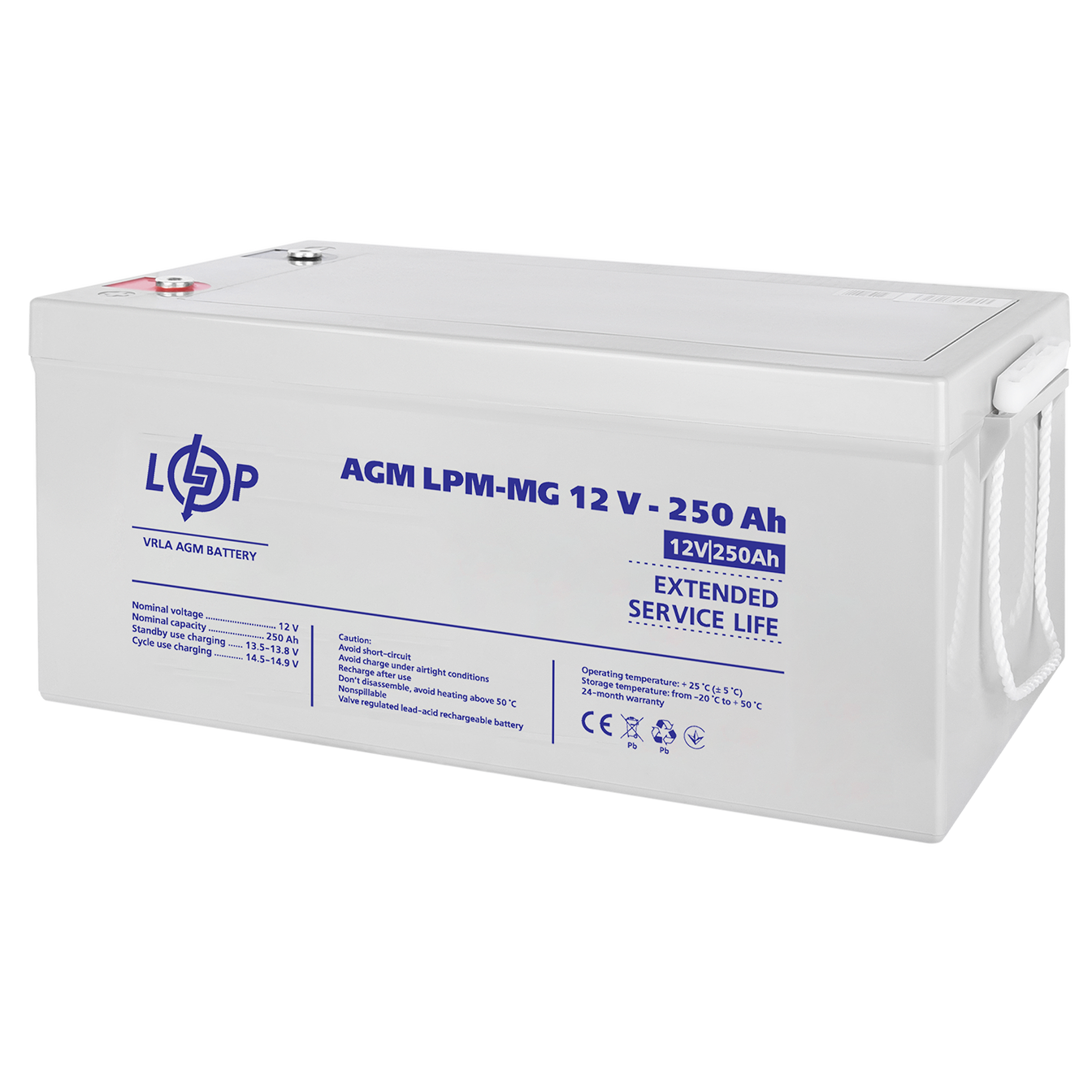 Акумуляторна батарея LP LPМ-MG12- 250АН типу MULTIGEL